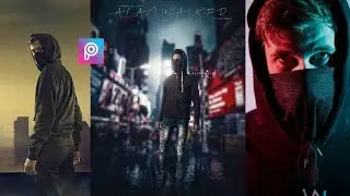 PicsArt Alan Walker Photo Editing Tutorial || Best Editing in mobile Alan walker in PicsArt 2019