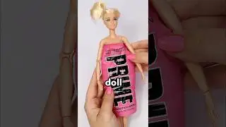 Giving Barbie a Plastic Wrap Dress