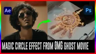 Effect from o my ghost movie hand magic circle