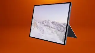 mockup tablet modeled and rendered in blender