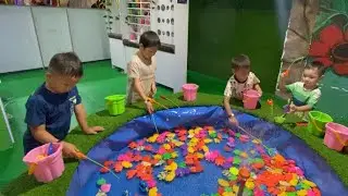 DRIVE  CAR,FIRE ENGINE, Ambulance ,VIRTUAL GAME, TRAMPOLINE JUMPS,Cool tricks.The best playgrounds