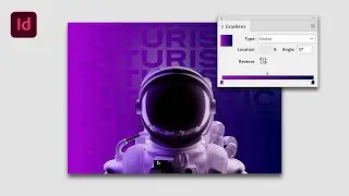 Create a custom gradient swatch in Adobe InDesign