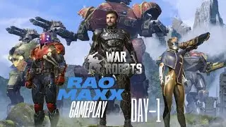 War Robots Day 1| Androids Games| @RaomaxxGamming