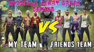 Free Fire Update Custom Match My Team VS Friends Team 2021