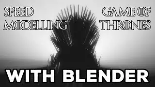SPEED MODELLING Christmas Game of Thrones with Blender