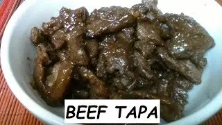 How to make BEEF Tapa | Beef Tapa Recipe - Philippine Food