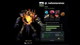 CLINKZ MID 25mins DIVINE RAPIER | 16KILLS - 0 DEATH | DOTA 2
