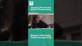 Seorang perempuan melihat aksi pembunuh4an #shortvideo #film