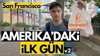 Amerika'daki ilk gün. Yeni bir hayat. Nasıl geldim? | Vlog#1