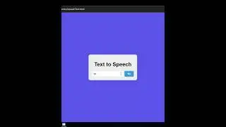 Text-to-speech converter in JavaScript 