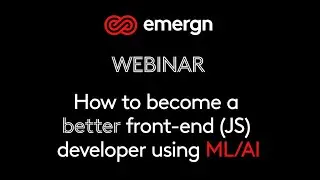 Webinar - How to become a better front-end (JS) developer using ML/AI