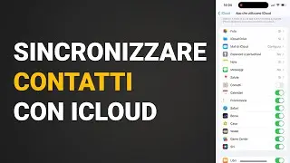 Come Sincronizzare contatti con Icloud Iphone 14 (sincronizzare rubrica)