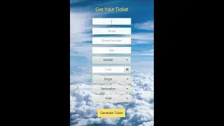 Boarding Pass GUI w/ JavaFx, SceneBuilder