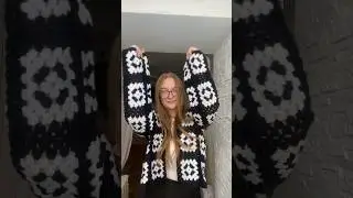 Классно если бы тот кардиган связался также быстро, как и на видео #вязаниекрючком #вязание #crochet