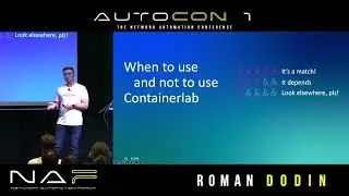 When to use and not to use Containerlab - Roman Dodin