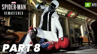 SPIDER-MAN REMASTERED PC Gameplay Walkthrough Part 8 FULL GAME [4K 60FPS ULTRA] - No Commentary
