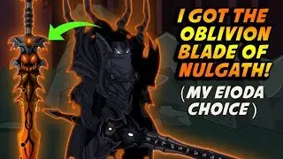 AQW | Getting the Oblivion Blade of Nulgath Pet (My EIoDA Choice)