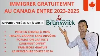 COMMENT POSTULER GRATUITEMENT POUR LE NOUVEAU BRUNSWICK(CANADA🇨🇦) ÉTAPE PAR ÉTAPE DE A à Z