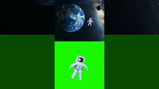 Green Screen Astronaut