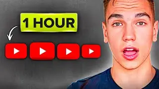 How I Create 4 Youtube Videos in Only 1 Hour