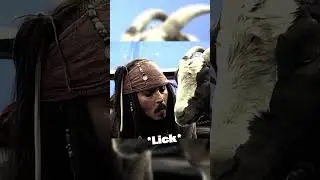 Johnny Depp's Funniest Bloopers!😂🏴‍☠️| #shorts #movie #youtubeshorts