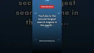 YouTube is the second-largest search engine in the world... #shorts