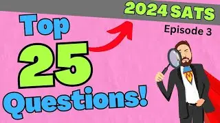 Year 6 Sats Revision Maths 2024 | TOP 25 QUESTIONS!