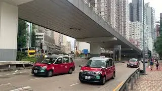 亞皆老街 窩打老道 交界 天橋底 中電 位置 16 June 2024