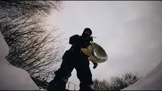 Зимние щуки на японский свимбейт!