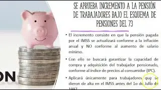 Buenas noticias para trabajadores pensionados bajo la Ley del Imss del 73