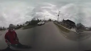 Solar Eclipse St. Catharines, Ontario | Ninebot Z10 EUC Ride | Gear 360 Camera