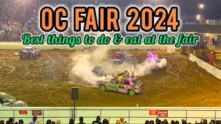 OC Fair 2024🏎️Best things to do & eat at the fair  #ocfair2024 #ocfair