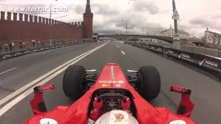小林可夢偉、フェラーリでF1デモ走行 （オンボードカメラ）