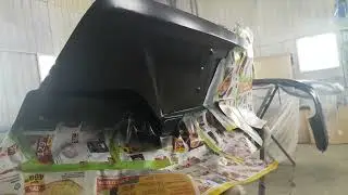 Омода.удар в зад)) восстановление. #кузовнойремонт #покраскаавто #ремонтавто