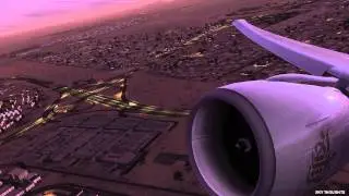 PMDG 777 SP1 / i5-4670K@ 3.40GHz GTX 760 / NO EFFECTS JUST RAW FSX