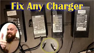 How To Fix any Laptop Charger or DC Power Pack! Laptop Charger Repair