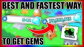 BEST AND FASTEST WAY TO GET GEMS IN PET SIMULATOR X! | Roblox Pet Sim X