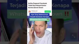 Apa yg sebenarnya terjadi semalam kenapa whatsapp bisa down ‼️ 