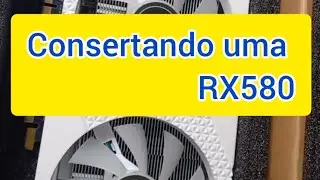 My RX 580 graphics card's fans spin but there's no video output.