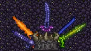 How to craft Night's Edge in steps (Terraria)