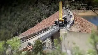 Corin Dam Upgrade Works 2015