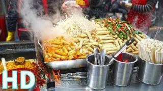 Street Food | Eating tacos | Eating Nuggets |Food Festival |Fast Food |Free 4k hd video no copyright
