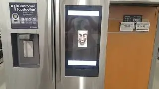 Skibidi Toilet played on Fridge