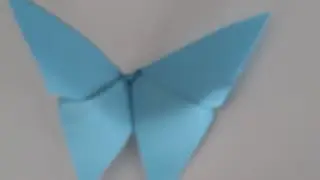 Origami kelebek yapımı