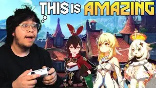 NEW PLAYER Plays Genshin Impact for the FIRST TIME