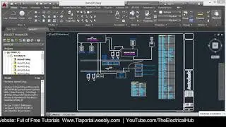 4- Status Bar in AutoCAD Electrical 2018