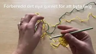 Virkning - byta färg