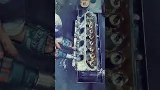 Engine repair/ engine rebuild/ car head assembly cleaning