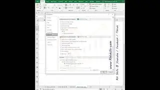 Hide 0 from Excel Sheet from Settings | Excel Short Tips