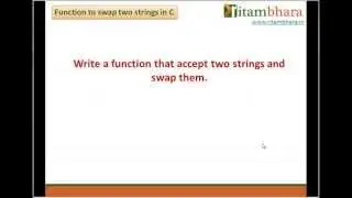 Swaping two strings in C/C++ language